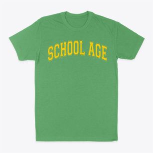 School Age Parent Center Varsity Arch Classic Dad T-Shirt