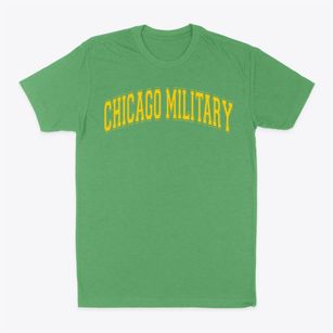 Chicago Military Academy At Bronzeville Varsity Arch Classic Dad T-Shirt