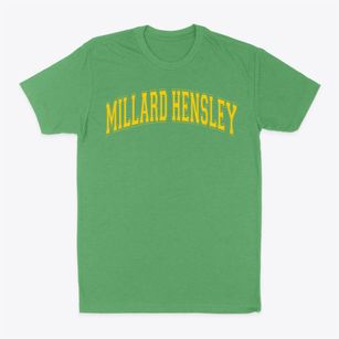 Millard Hensley Elementary School Varsity Arch Classic Dad T-Shirt