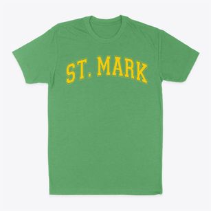 Saint Mark Lutheran School Varsity Arch Classic Dad T-Shirt