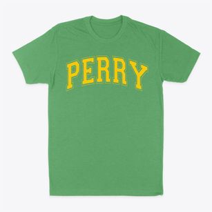 Perry Elementary School Varsity Arch Classic Dad T-Shirt