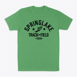 Springlake Elementary School Track and Field Classic Dad T-Shirt