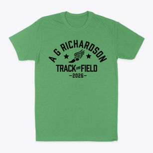 A G Richardson Elementary School Track and Field Classic Dad T-Shirt