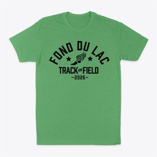 Fond Du Lac High School Track and Field Classic Dad T-Shirt