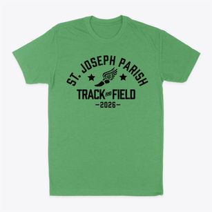 St Joseph Parish Track and Field Classic Dad T-Shirt