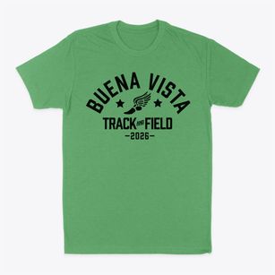Buena Vista Elementary School Track and Field Classic Dad T-Shirt