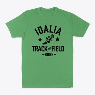 Idalia School Track and Field Classic Dad T-Shirt