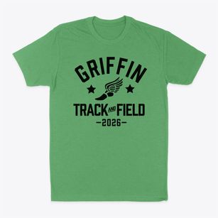 Griffin Elementary School Track and Field Classic Dad T-Shirt