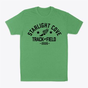 Starlight Cove Elementary School Track and Field Classic Dad T-Shirt