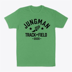 Jungman Elementary School Track and Field Classic Dad T-Shirt