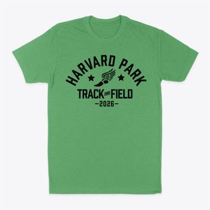 Harvard Park Elementary School Track and Field Classic Dad T-Shirt