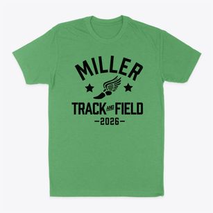 Miller Elementary School Track and Field Classic Dad T-Shirt