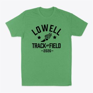 Lowell Elementary School Track and Field Classic Dad T-Shirt