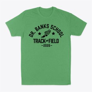 Dr. Samuel L. Banks High School Track and Field Classic Dad T-Shirt