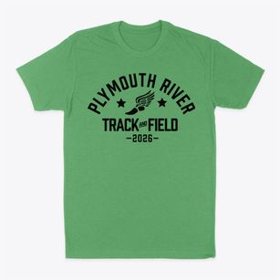 Plymouth River Elementary School Track and Field Classic Dad T-Shirt