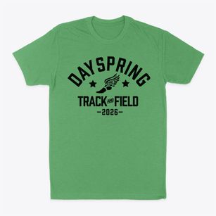 Dayspring Christian Academy Track and Field Classic Dad T-Shirt