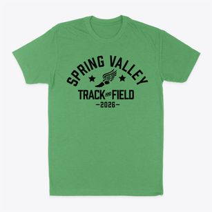 Spring Valley Center For Exploration Track and Field Classic Dad T-Shirt