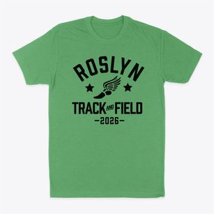 Roslyn Middle School Track and Field Classic Dad T-Shirt