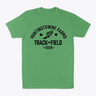 Huntingtowne Farms Elementary School Track and Field Classic Dad T-Shirt