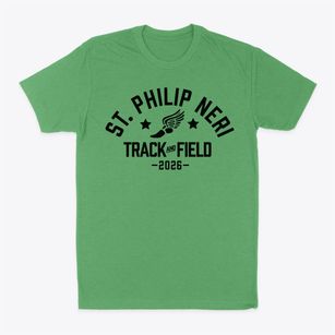 Saint Philip Neri Regional School Track and Field Classic Dad T-Shirt
