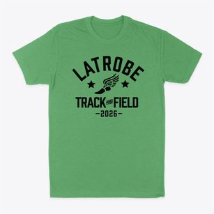 Latrobe Elementary School Track and Field Classic Dad T-Shirt