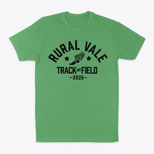 Rural Vale School Track and Field Classic Dad T-Shirt