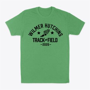 Wilmer Hutchins High School Track and Field Classic Dad T-Shirt