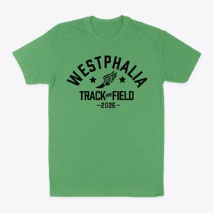 Westphalia Elementary School Track and Field Classic Dad T-Shirt