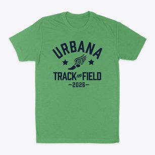 Urbana High School Track and Field Classic Dad T-Shirt