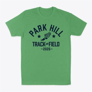 Park Hill Elementary School Track and Field Classic Dad T-Shirt