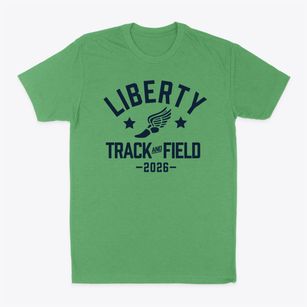 Liberty Elementary School Track and Field Classic Dad T-Shirt