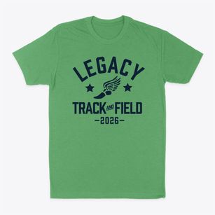 Legacy Christian School Track and Field Classic Dad T-Shirt