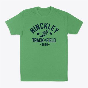 Hinckley Elementary School Track and Field Classic Dad T-Shirt