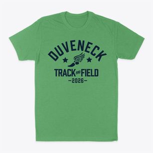Duveneck Elementary School Track and Field Classic Dad T-Shirt