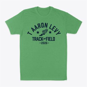 T Aaron Levy Middle School Track and Field Classic Dad T-Shirt