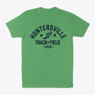 Huntersville Elementary School Track and Field Classic Dad T-Shirt