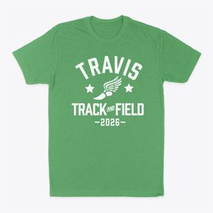 Travis Elementary School Track and Field Classic Dad T-Shirt