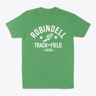 Robindell Private School Track and Field Classic Dad T-Shirt