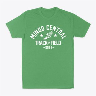 Mingo Central High School Track and Field Classic Dad T-Shirt