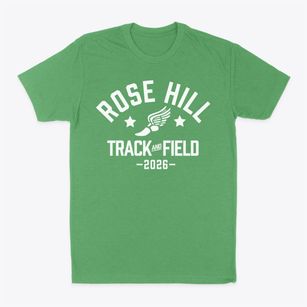 Rose Hill Elementary School Track and Field Classic Dad T-Shirt