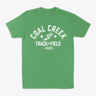 Coal Creek Elementary School Track and Field Classic Dad T-Shirt
