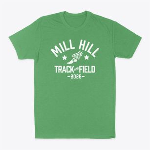 Mill Hill Elementary School Track and Field Classic Dad T-Shirt