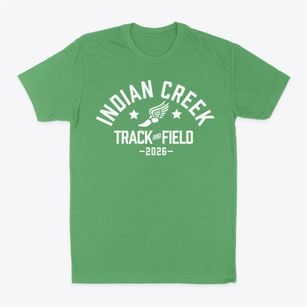 Indian Creek Christian School Track and Field Classic Dad T-Shirt