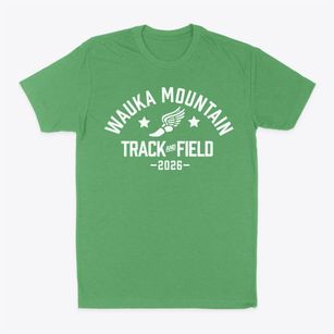 Wauka Mountain Elementary School Track and Field Classic Dad T-Shirt