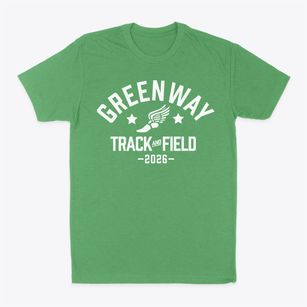 Greenway Middle School Track and Field Classic Dad T-Shirt
