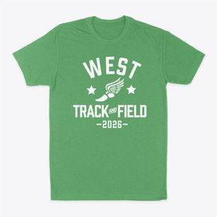 West Elementary School Track and Field Classic Dad T-Shirt