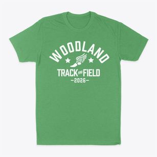 Woodland Cusd #5 School Track and Field Classic Dad T-Shirt