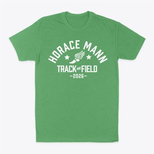 Horace Mann Elementary School Track and Field Classic Dad T-Shirt