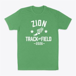 Zion Lutheran Academy Track and Field Classic Dad T-Shirt