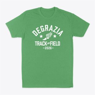 Degrazia Elementary School Track and Field Classic Dad T-Shirt